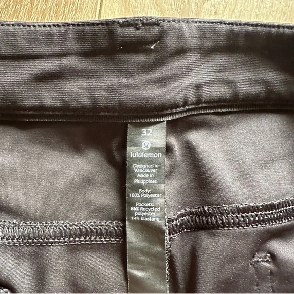 LULULEMON Black ABC Slim Pants - 32